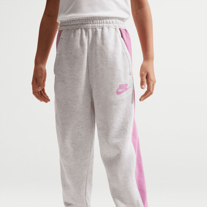 Nike Kid's French Terry Colourblock Crew Birch Tracksuit Set