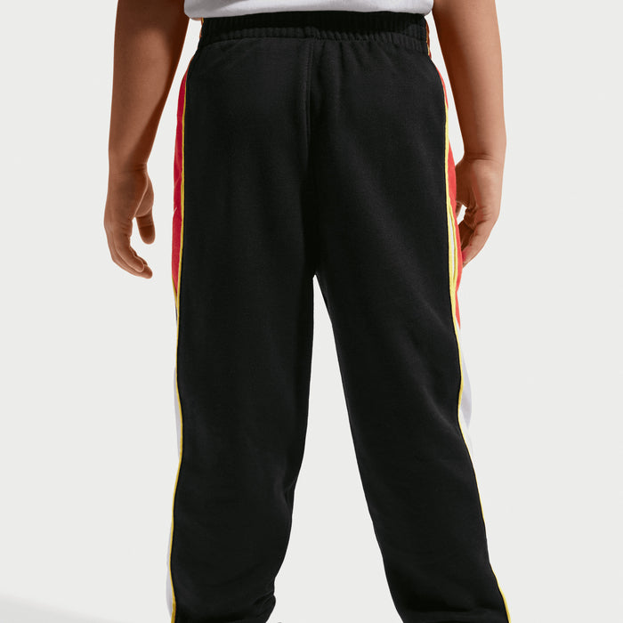 Nike Kid's Victory Lap French Terry Black Trackpants