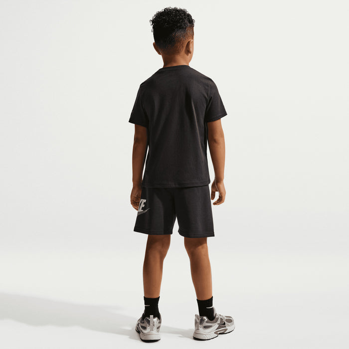 Nike Kid's In The Zone French Terry Black Shorts