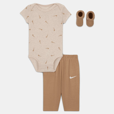 Nike Kid's 3-Piece Bodysuit Hemp Set