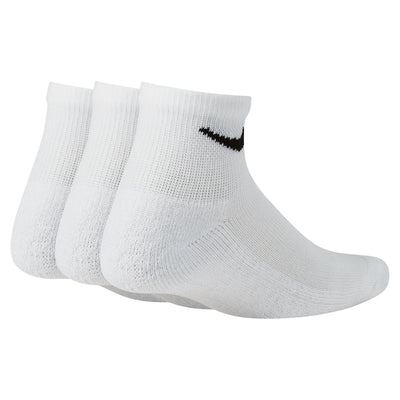 Nike Kid's Cushions Ankle 3 Packs White Socks