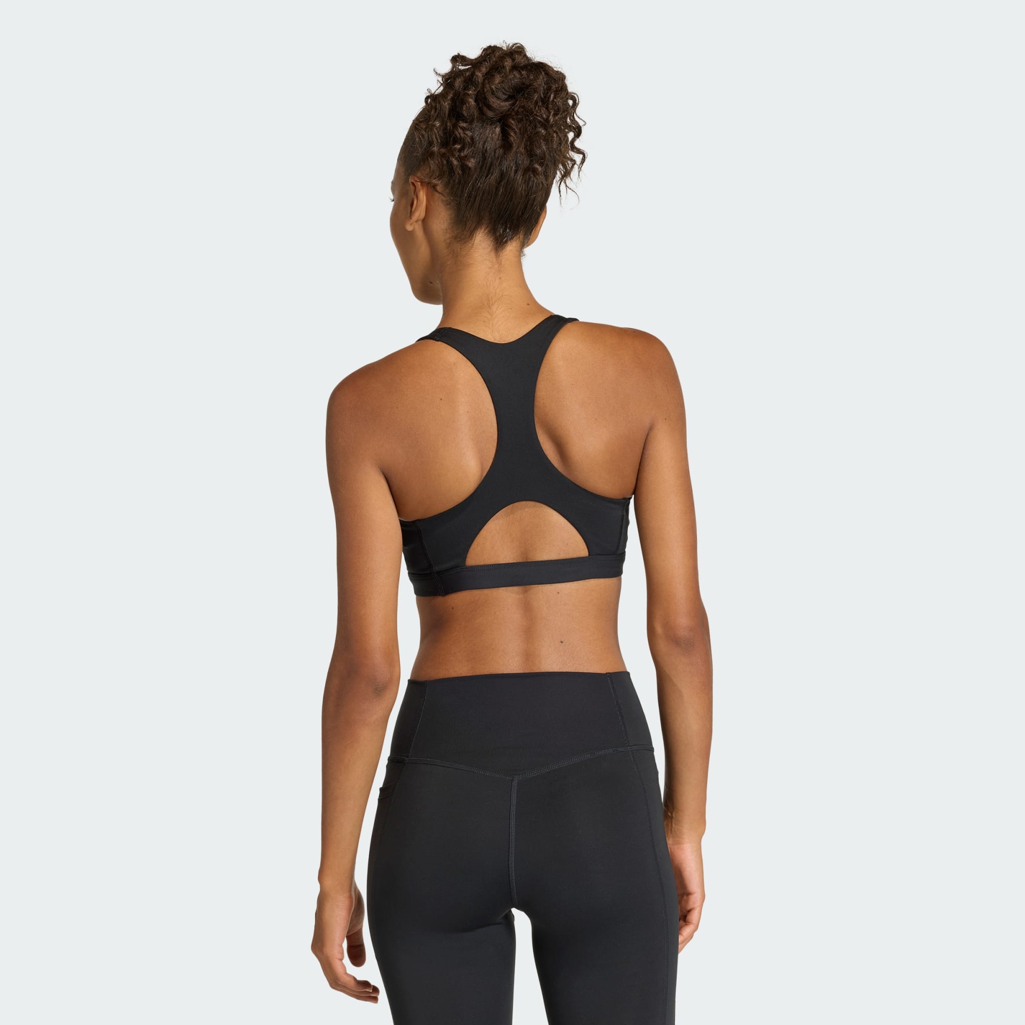 ADIDAS WOMEN'S OPTIME ESSENTIALS WORKOUT MEDIUM SUPPORT BRA