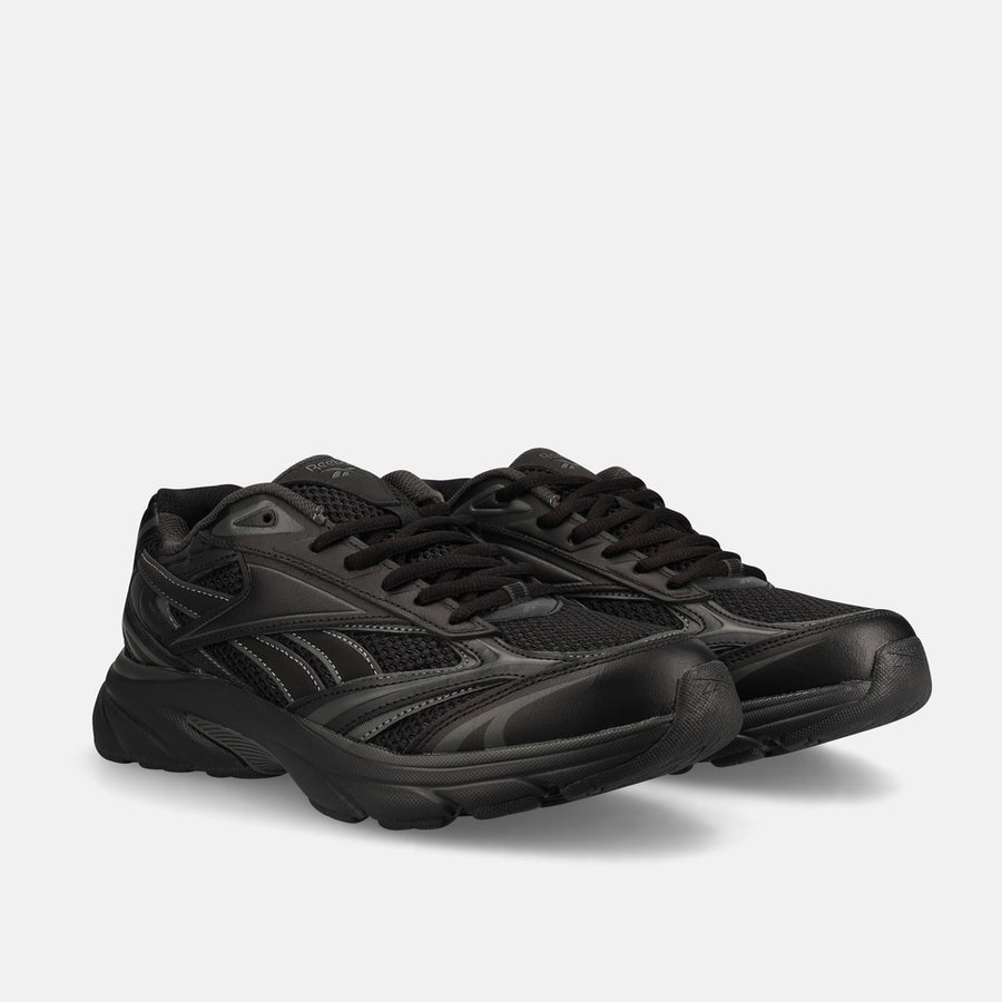 REEBOK MEN'S BELWAVE BLACK/GREY SNEAKER SHOES