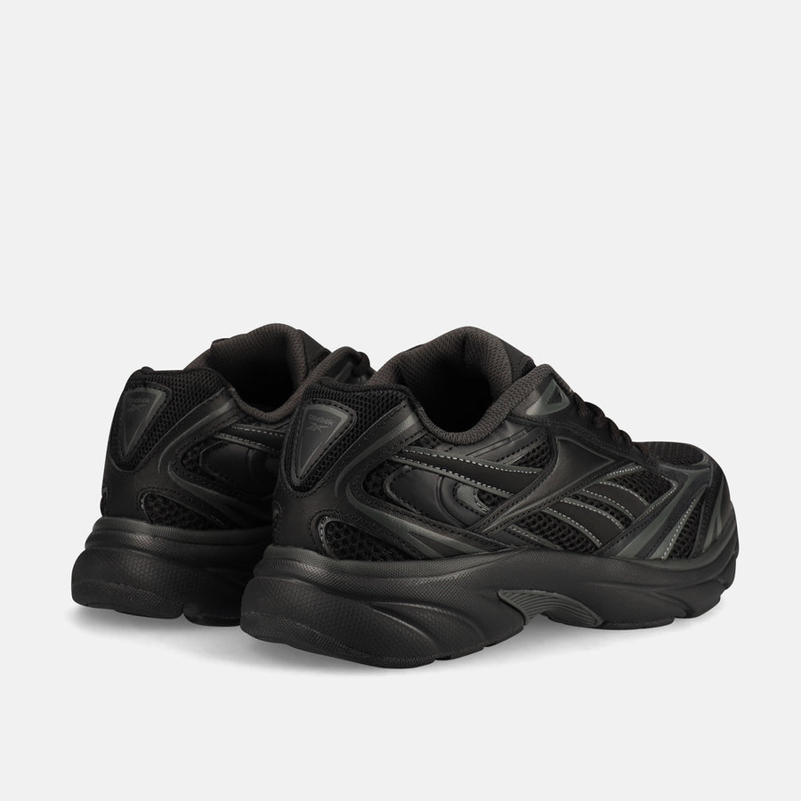 REEBOK MEN'S BELWAVE BLACK/GREY SNEAKER SHOES