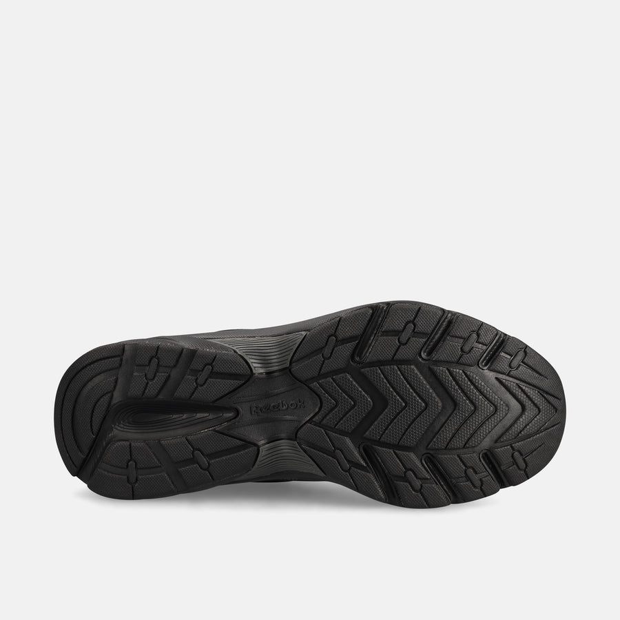 REEBOK MEN'S BELWAVE BLACK/GREY SNEAKER SHOES