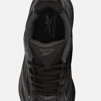 REEBOK MEN'S BELWAVE BLACK/GREY SNEAKER SHOES