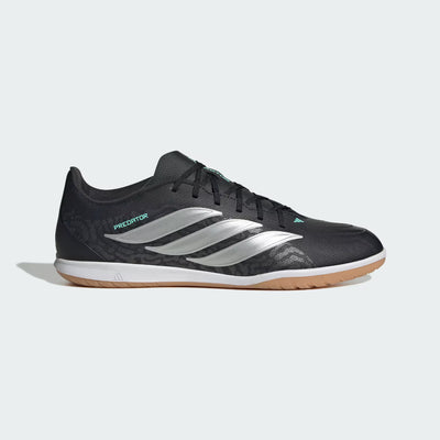 ADIDAS MEN'S PREDATOR CLUB SALA INDOOR BLACK/SILVER/MINT FOOTBALL BOOTS