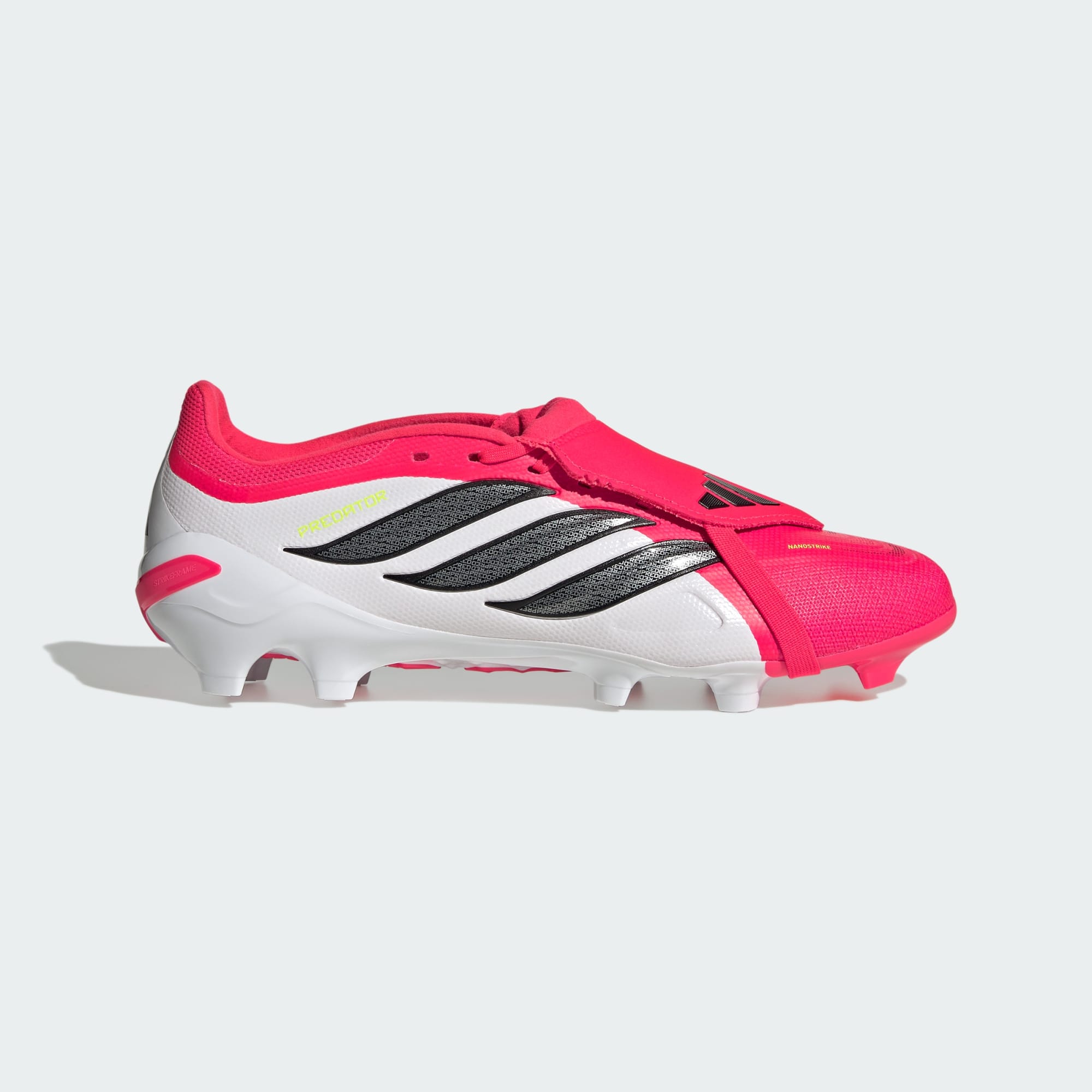 ADIDAS MEN'S PREDATOR LEAGUE FOLD-OVER TONGUE FG RED/WHITE/BLACK FOOTBALL BOOTS