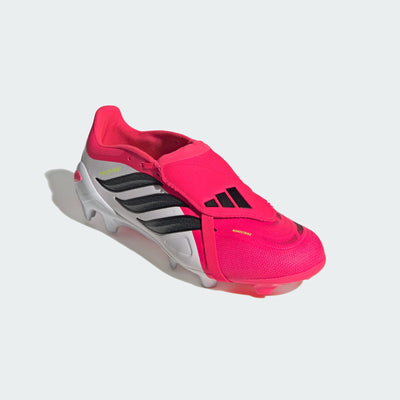 ADIDAS MEN'S PREDATOR LEAGUE FOLD-OVER TONGUE FG RED/WHITE/BLACK FOOTBALL BOOTS