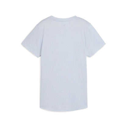 Puma Women's Train All Day Essentials Heather Blue Tee
