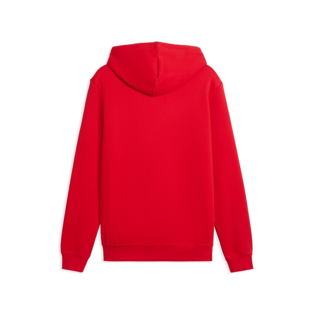 Puma Men's Essentials Big Logo Fleece Red Hoodie