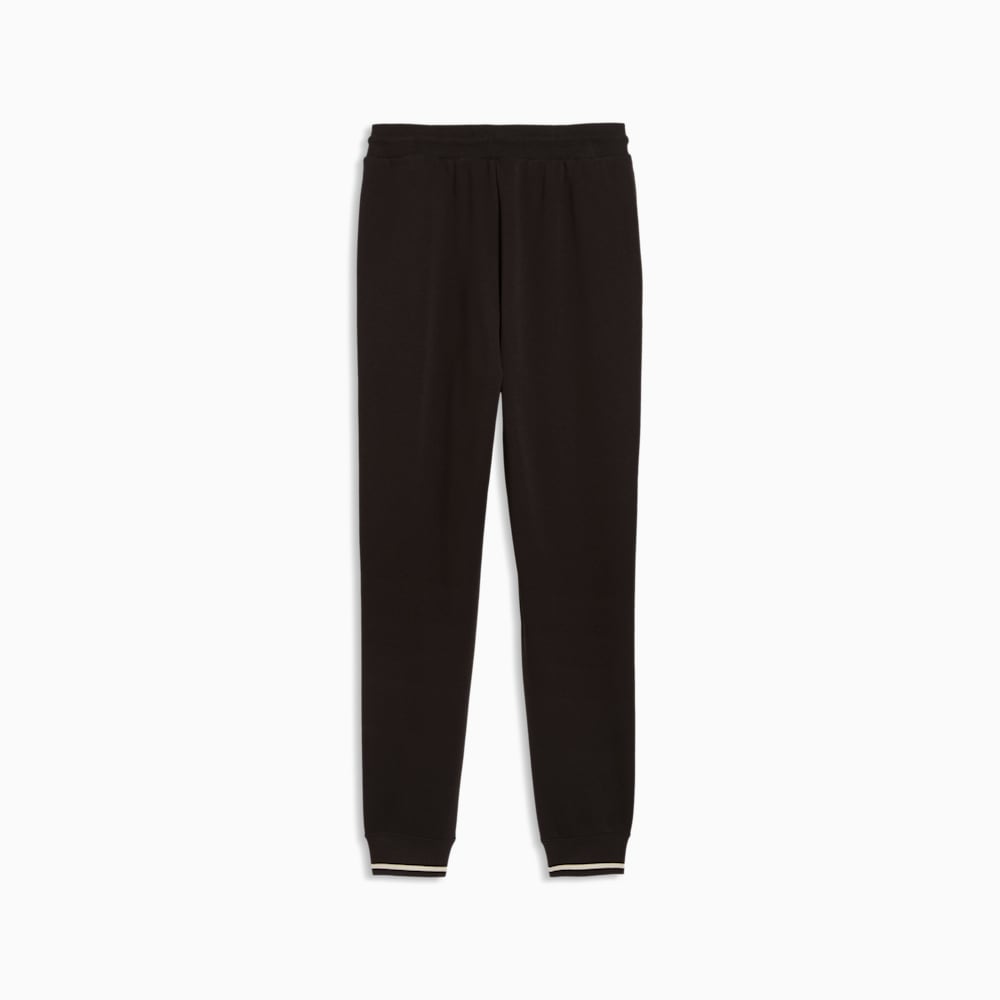 Puma Men's Class Logo Print Black Trackpants