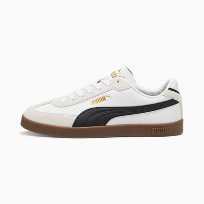 Puma Men's Club White/Black Sneaker Shoes
