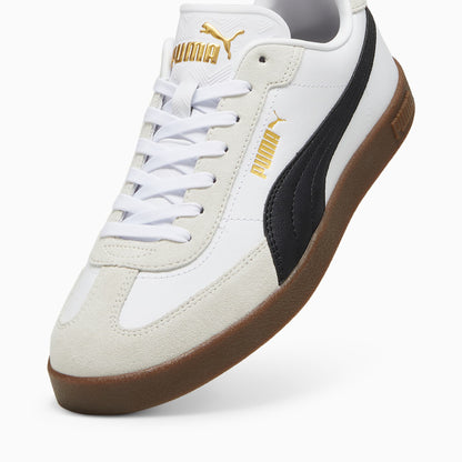 Puma Men's Club White/Black Sneaker Shoes