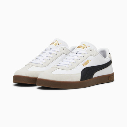 Puma Men's Club White/Black Sneaker Shoes