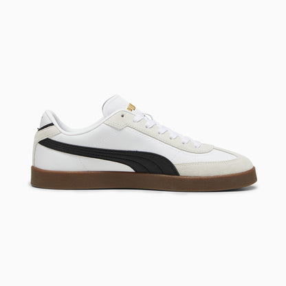 Puma Men's Club White/Black Sneaker Shoes