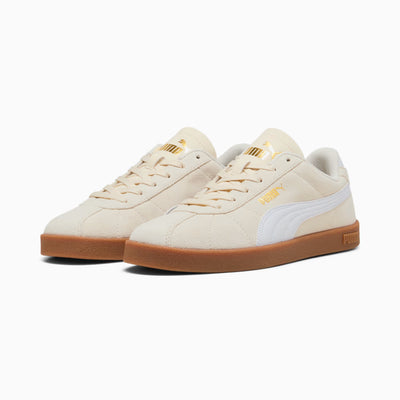 PUMA WOMEN'S CLUB II ALPINE SNOW/WHITE SNEAKER SHOES
