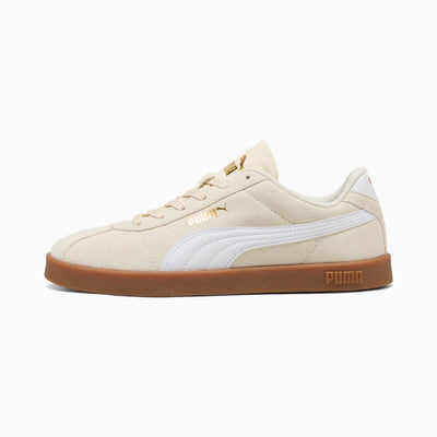 PUMA WOMEN'S CLUB II ALPINE SNOW/WHITE SNEAKER SHOES