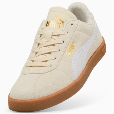 PUMA WOMEN'S CLUB II ALPINE SNOW/WHITE SNEAKER SHOES