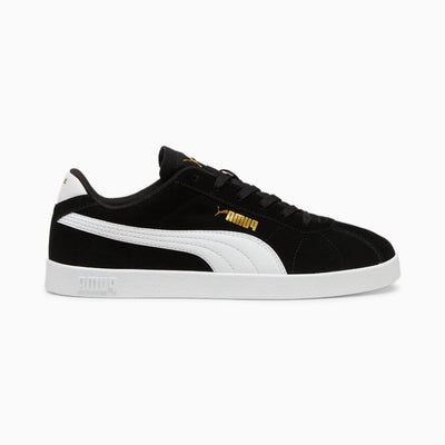 Puma Men's Club Ii Black/White Sneaker Shoes