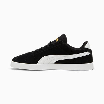 Puma Men's Club Ii Black/White Sneaker Shoes