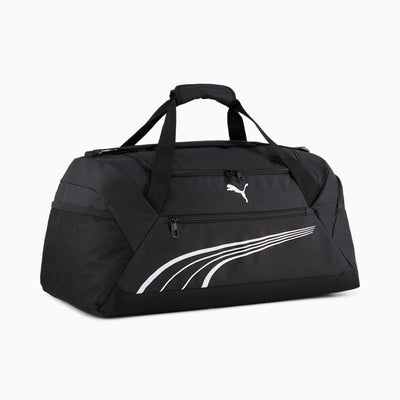 Puma Fundamental Grip Sports Medium Black Duffle Bag