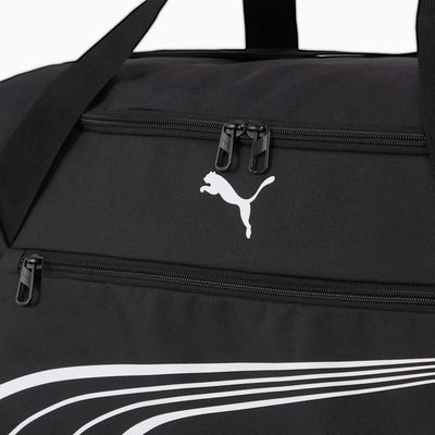 Puma Fundamental Grip Sports Medium Black Duffle Bag
