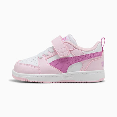 Puma Kid's Rebound Pink/Mauve Sneaker Shoes