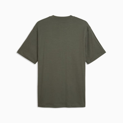PUMA MEN'S PUMATECH RELAXED GRAPHIC MOSS TEE