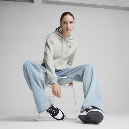 Puma  Women's Essentials Relaxed Grey Hood