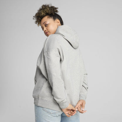 Puma  Women's Essentials Relaxed Grey Hood