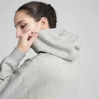 Puma  Women's Essentials Relaxed Grey Hood