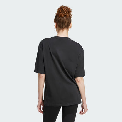 Adidas Women's House Of Tiro Black Tee