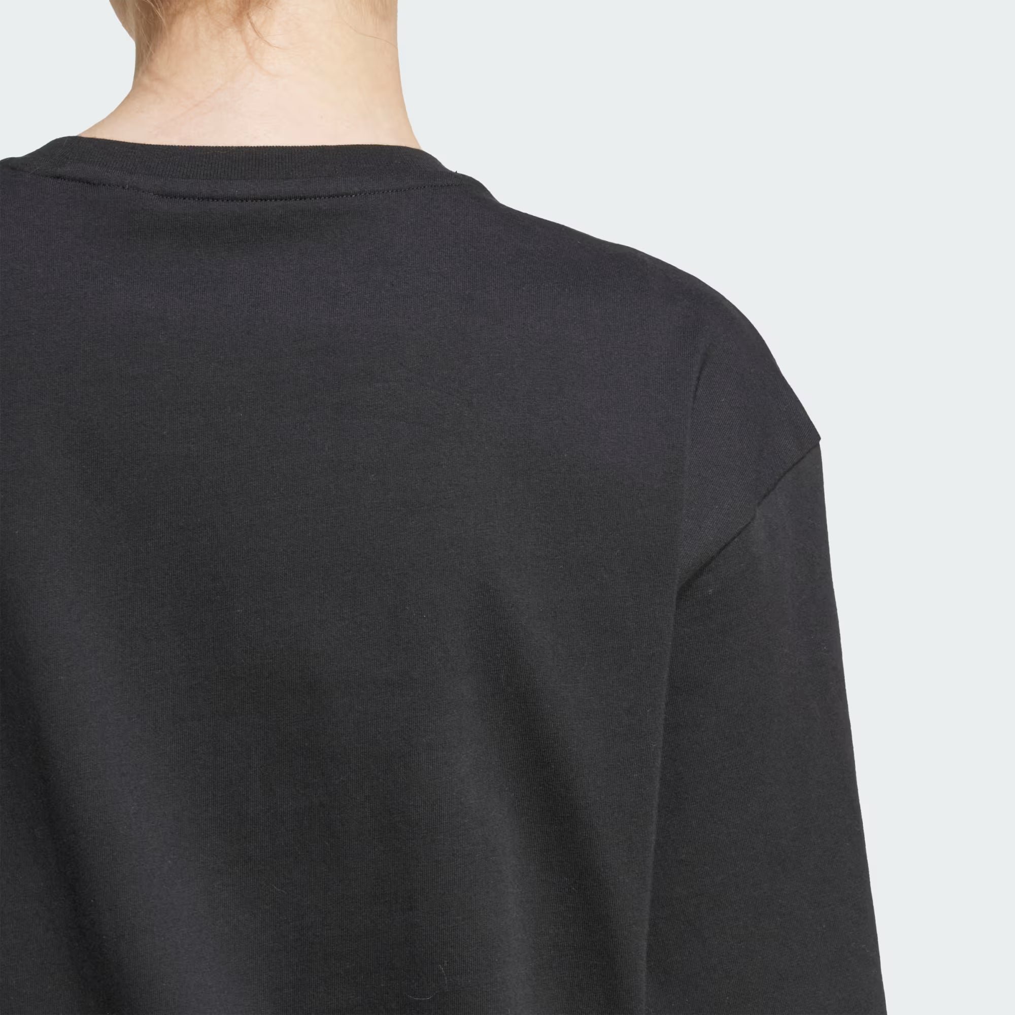 Adidas Women's House Of Tiro Black Tee