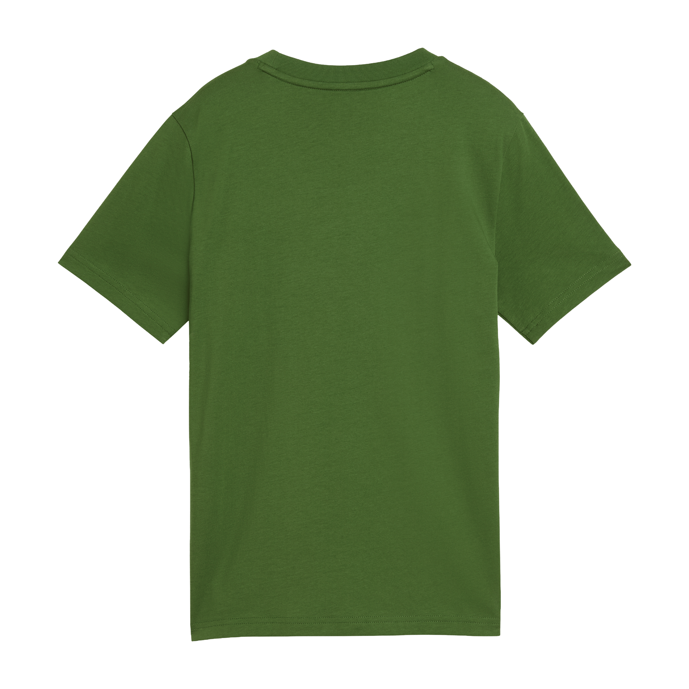 PUMA KID'S ESSENTIALS 2 COLOUR NO. 1 LOGO GREEN TEE