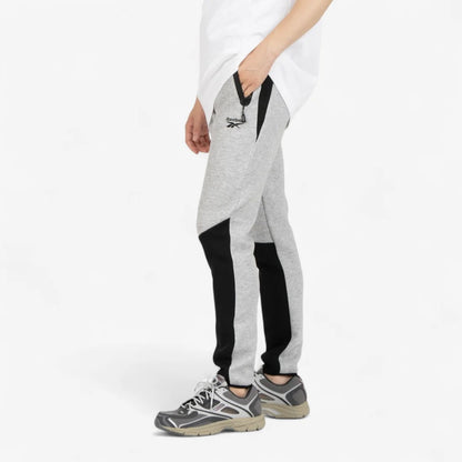 Reebok Men's Scuba Fleece Grey Trackpants