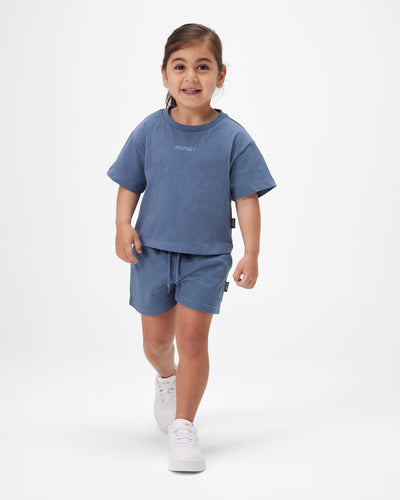 Insport Kids French Terry Short Navy