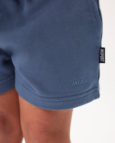 Insport Kids French Terry Short Navy