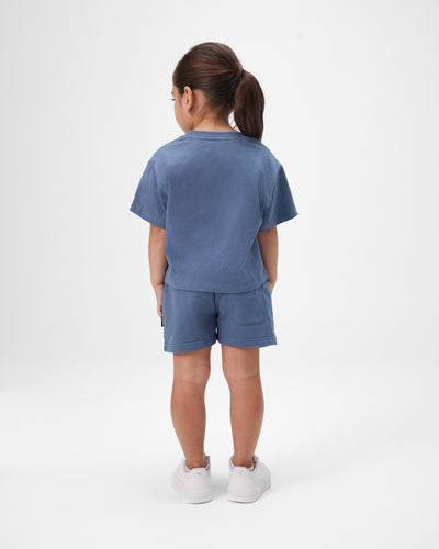 Insport Kids French Terry Short Navy