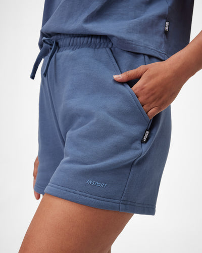 Insport Womens Remi Fleece Short Navy