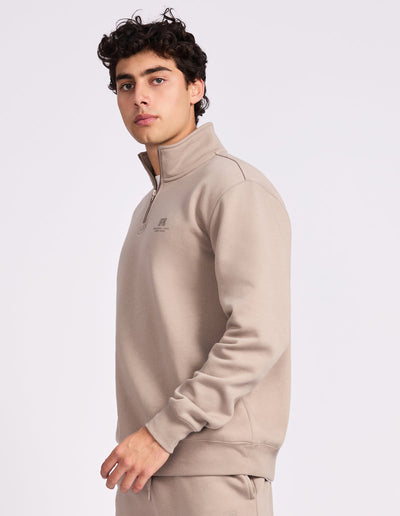 Russell Men's Brooklyn Driftwood Quarter Zip