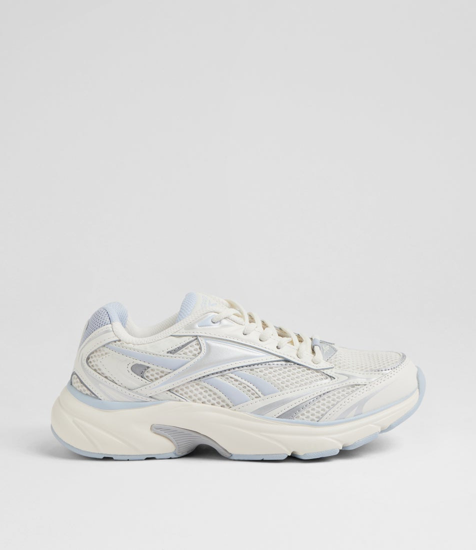 REEBOK WOMEN'S BELWAVE BLUE/CHALK/GREY SNEAKER SHOES