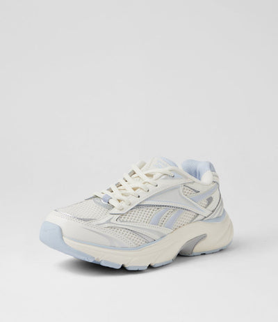 REEBOK WOMEN'S BELWAVE BLUE/CHALK/GREY SNEAKER SHOES