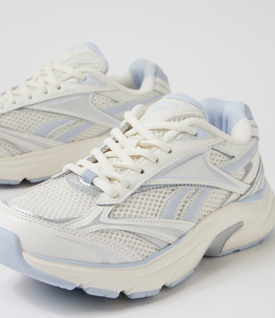 REEBOK WOMEN'S BELWAVE BLUE/CHALK/GREY SNEAKER SHOES