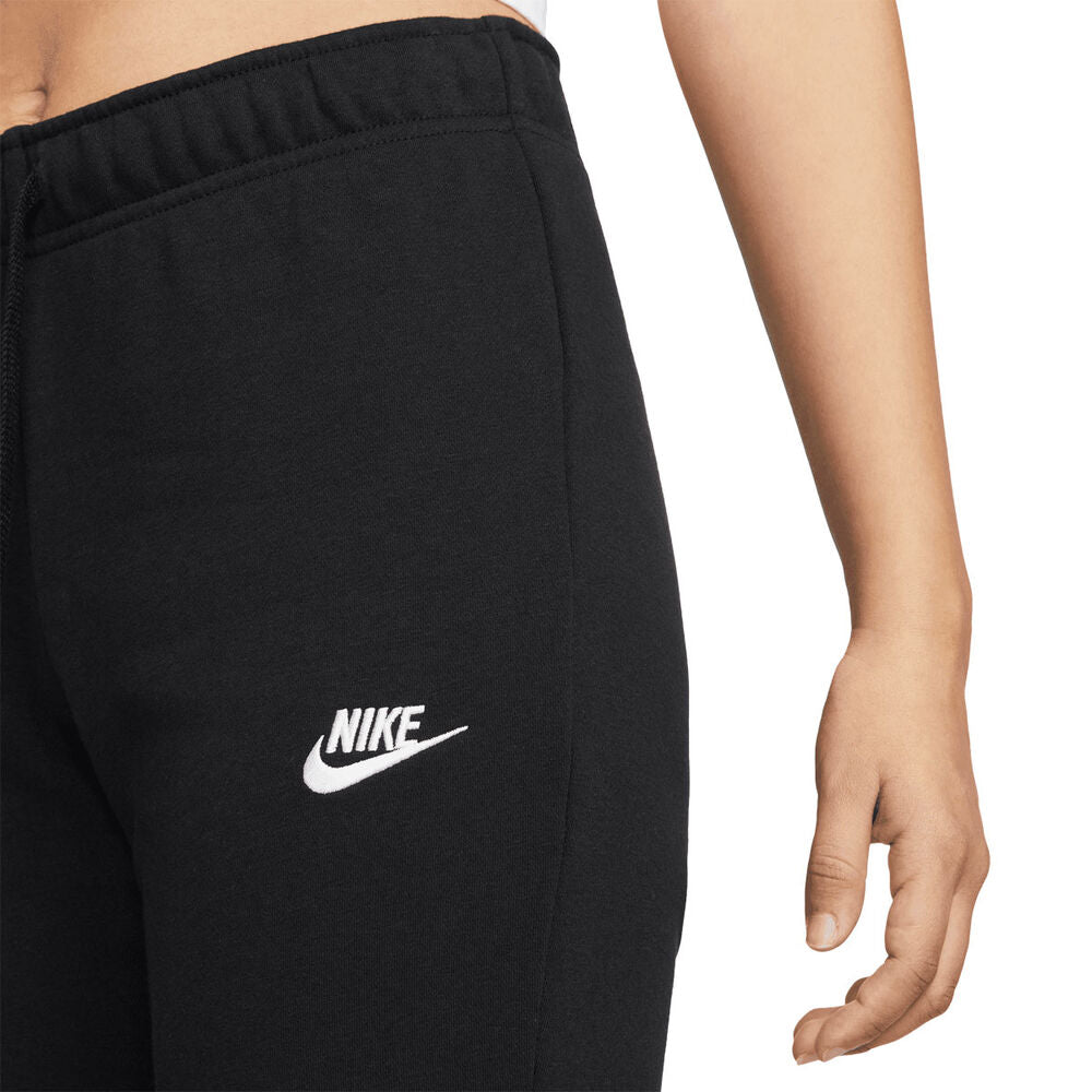 NIKE WOMEN'S SPORTSWEAR CLUB FLEECE BLACK TRACKPANTS