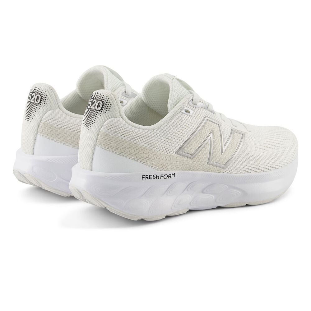 NEW BALANCE WOMEN'S 520 V9 OFF WHITE/WHITE RUNNING SHOES (WIDTH D)