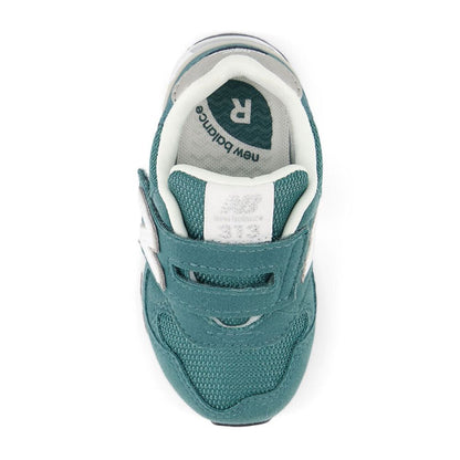 New Balance Kid's 313 Hook N' Loop New Spruce Green Sneaker Shoes