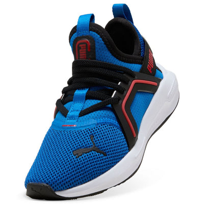 Puma Kid's Softride Enzo Royal/Red Sneaker Shoes