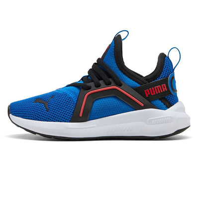Puma Kid's Softride Enzo Royal/Red Sneaker Shoes