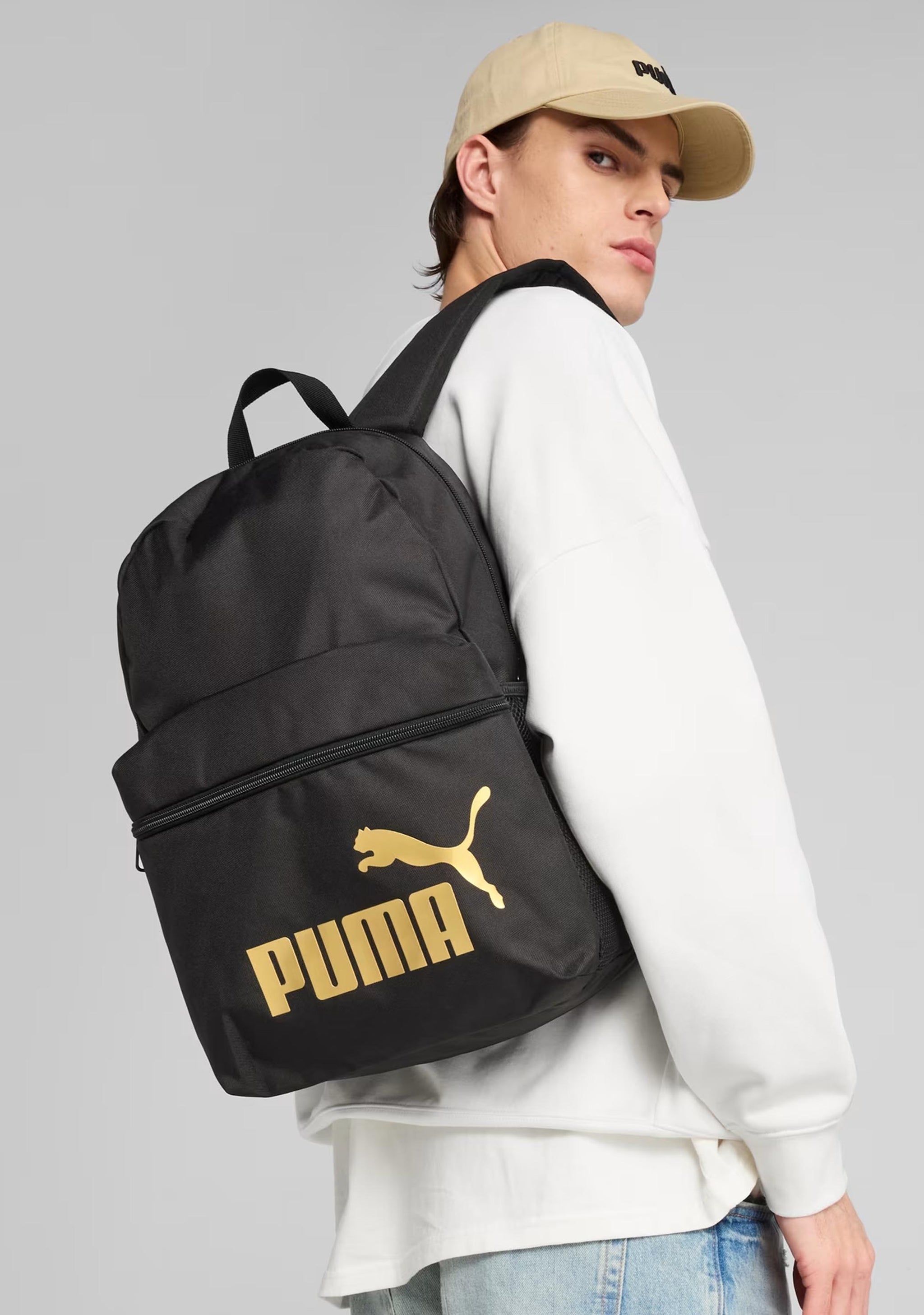 Puma Phase Black/Gold Backpack